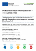 Podpora domácího kompostování - obec Jaroslavice